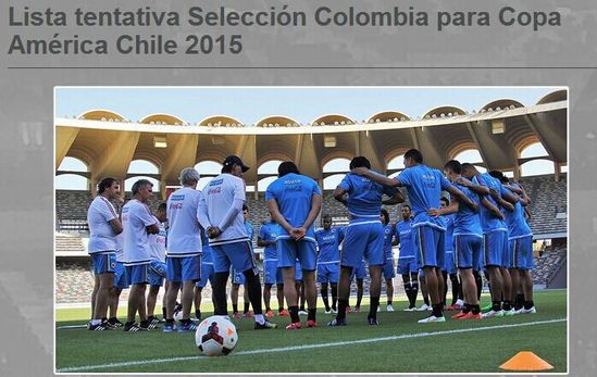 哥伦比亚美洲杯30人大名单:J罗老虎领衔