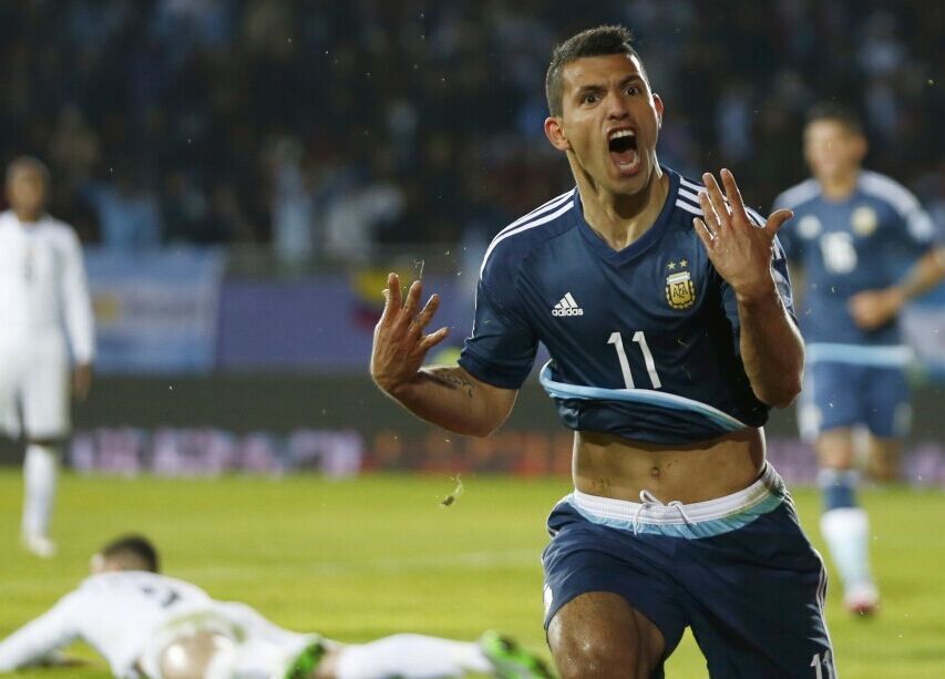 美洲杯—阿奎罗头槌破门 阿根廷1-0小胜乌拉圭